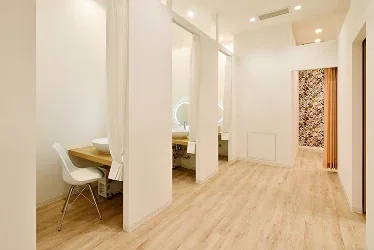 まゆりなclinicのパウダールーム
