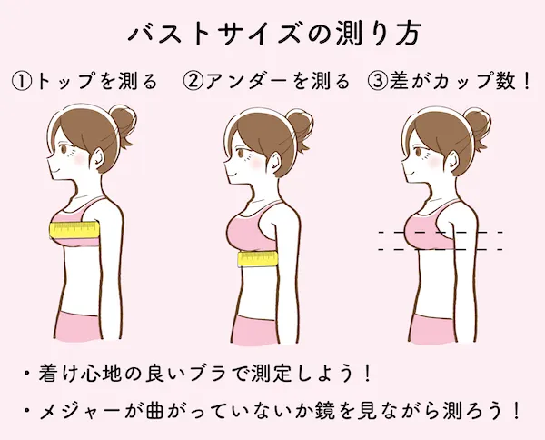 バストの測り方
