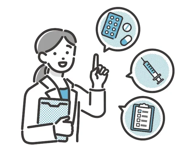 クリニックの対面診療での処方